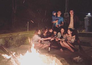 Bếp lửa Măng Đen